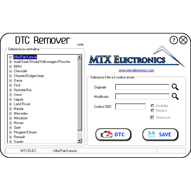 dtc remover